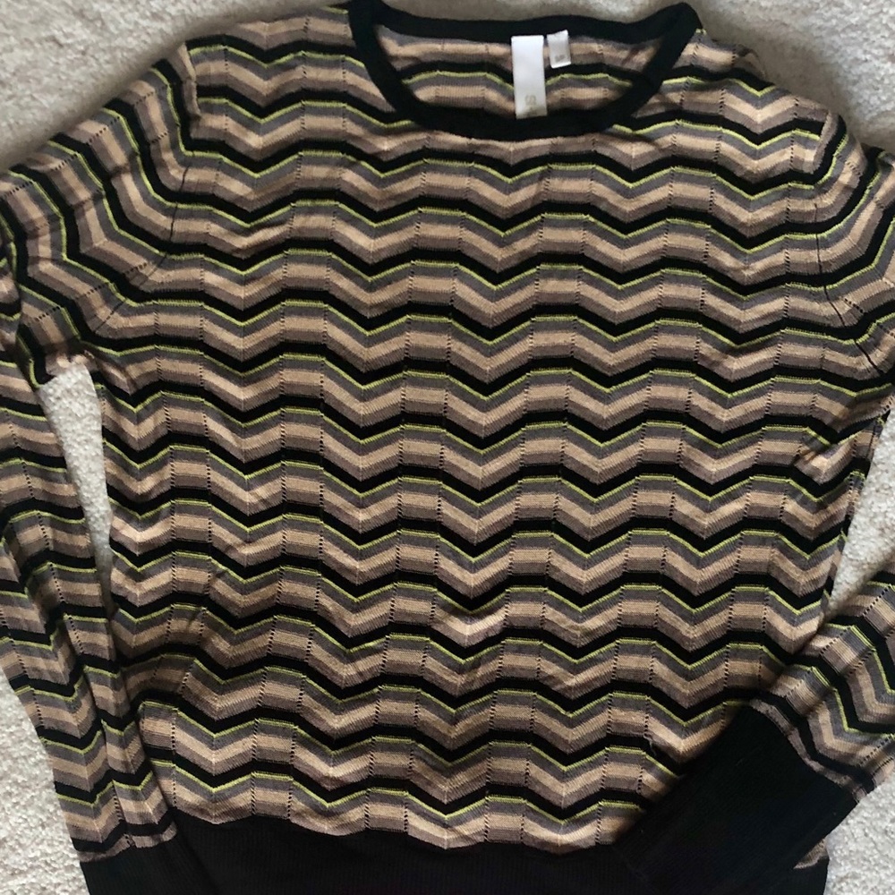 SHAE (Anthropologie) Missoni style sweater Sz S